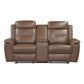 Keldon - Reclining Console Loveseat