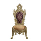 Bernadette - Side Chair (Set of 2) - Pattern Fabric & Gold