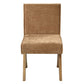 Zoey - Side Chair (Set of 2) - Chocolate Chenille & Oak