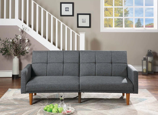 Blue Gray Adjustable Sofa