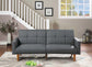Blue Gray Adjustable Sofa