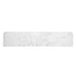 Clayten - Server With Marble Top & Fireplace - White & Espresso