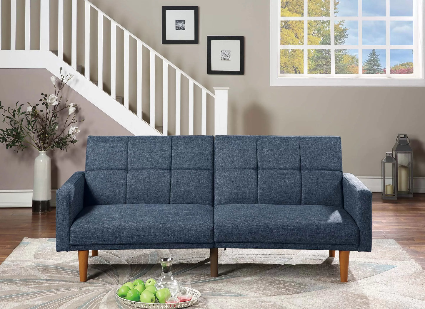 Navy Adjustable Sofa