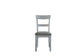 House Marchese - Side Chair (Set of 2) - Two Tone Gray Fabric & Pearl Gray