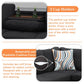 Ainehome 97.5" Wide Black Grey Linen L-Shaped Living Room Sectional Sofa Set