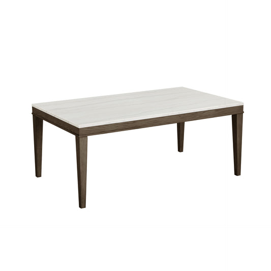 Essence - 70" Rectangle Dining Table With Marble Top