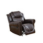 Espresso Semi-PU Leather Unit Sofa image 4