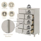 Laveda - Chest - Pearl White