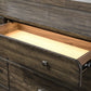 Rex - Mirror - Walnut Brown