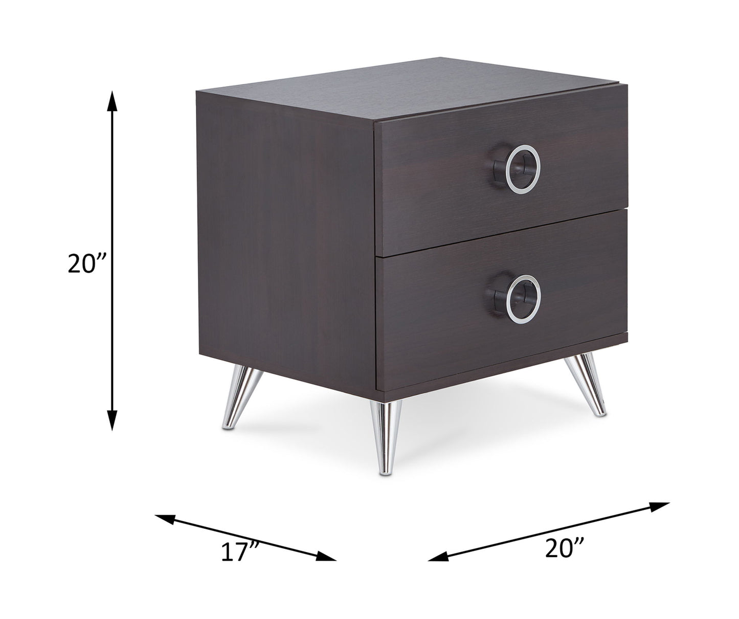 Elms - Accent Table - Espresso