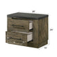 Lance - Nightstand - Tree Bark