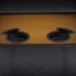 Ainehome Grandview 5-Seat Reclining Sectional Sofa in Black Faux Leather