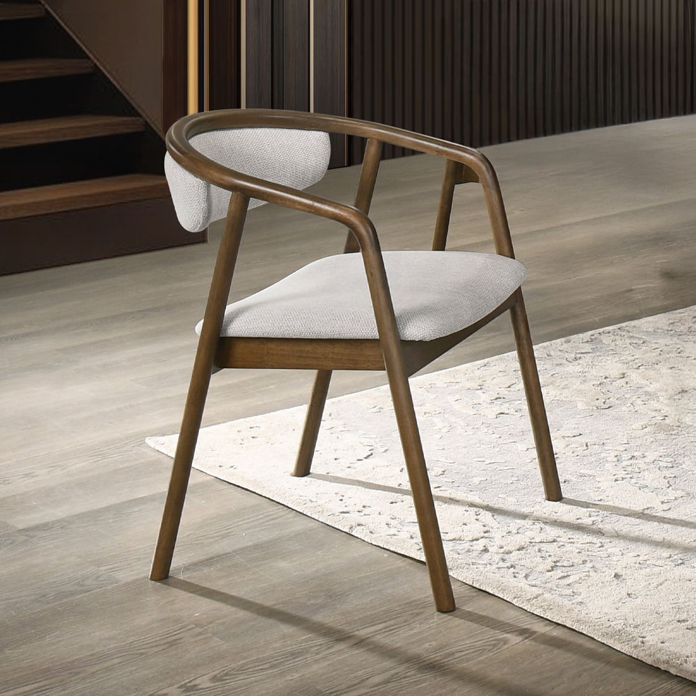 Delina - Side Chair - Walnut