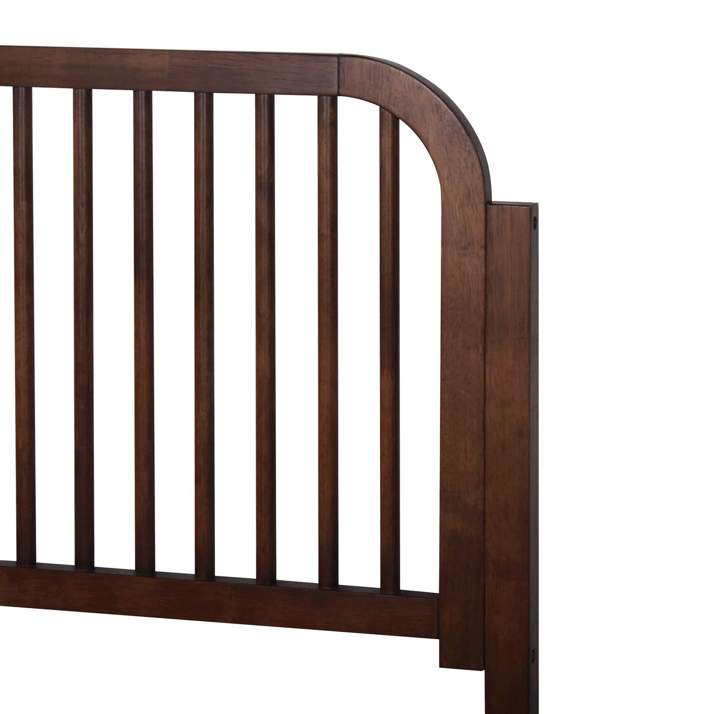 Soma - 5/0 Platform Spindle Queen Bed - Walnut