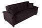Ebony Adjustable Sofa with Hidden Storage and USB Ports