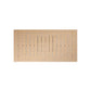 Wesley - Patio Dining Table With Self Storing Leaf - Light Brown