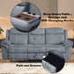 Zubaida - Sofa w/USB Dock & Console(Motion)