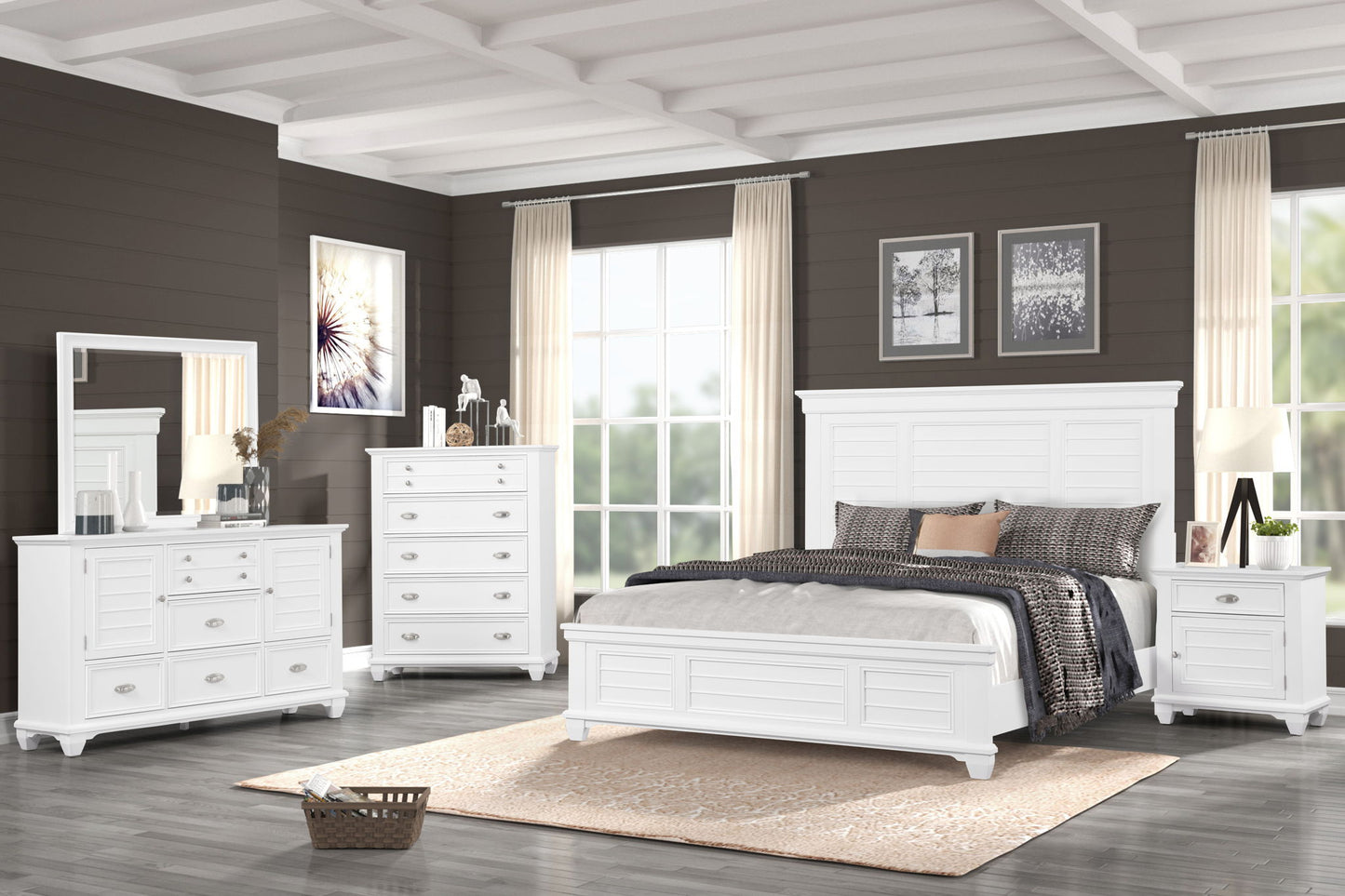 Jamestown - Dresser - White