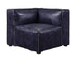 Birdie - Modular Wedge - Vintage Blue Top Grain Leather