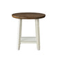 Flaherty - 3 Piece Occasional Set (1 Coffee & 2 End Tables) - Brown / White
