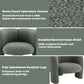 Pemba - Accent Chair - Green Tweed