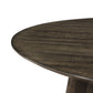 Rex - 48" Round Dining Table - Walnut Brown