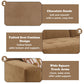 Zoey - Modular - LF Arm Chair With Pillow - Chocolate Suede