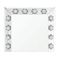 Noralie - Accent Mirror - Faux Diamonds & Mirrored