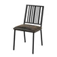 Zudora - Side Chair (Set of 2) - Synthetic Leather & Black
