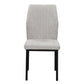 Leander - Side Chair (Set of 2) - Gray Linen