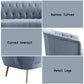 Bayram - Sofa - Light Gray Velvet