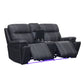 Hartley - Reclining Console Loveseat