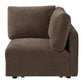 Theodore - Modular Wedge - Brown Chenille