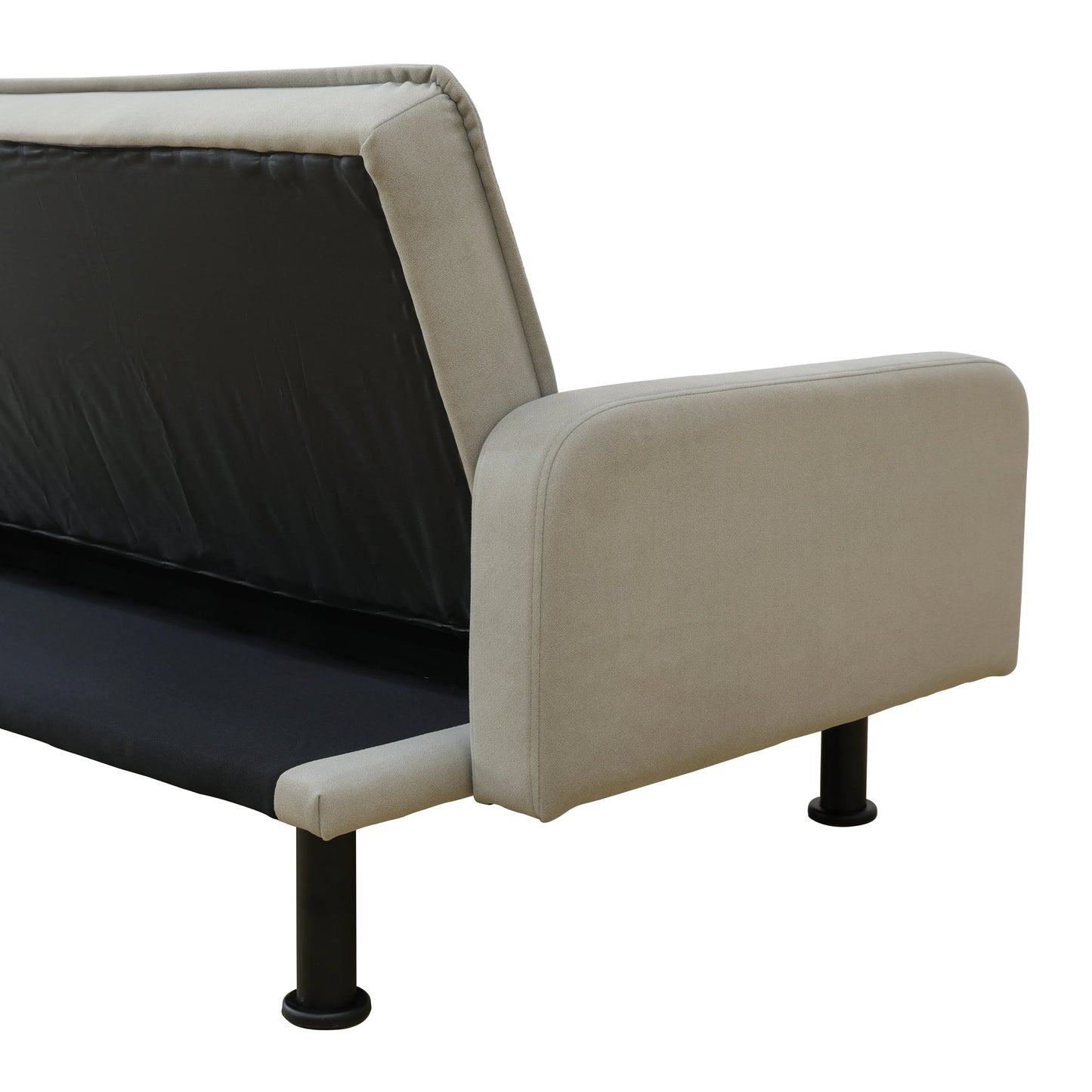 Ainehome Grey Flannel Convertible Sofabed