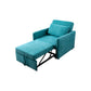 Ainehome Green Lint Convertible One-Seat Sofabed