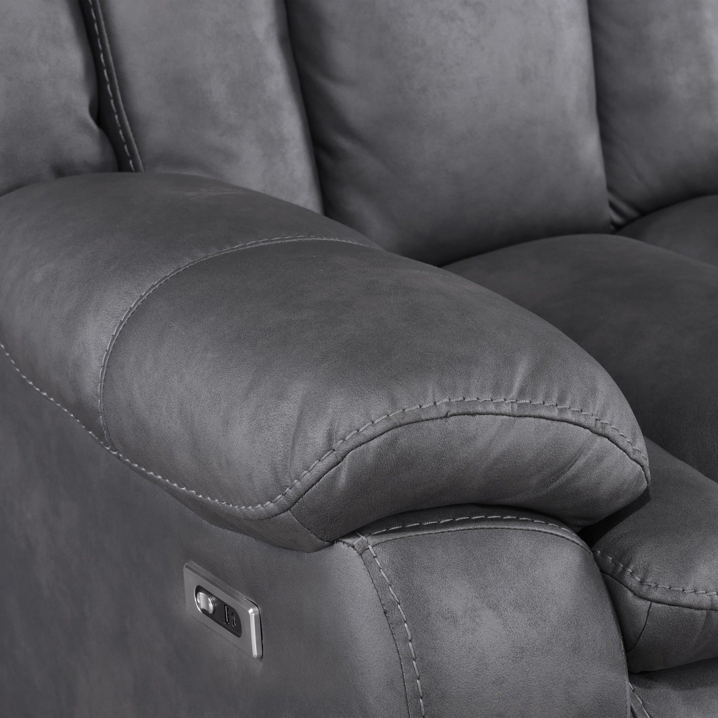 Morello - Reclining Console Loveseat
