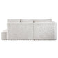 Manya - Sectional Sofa - Ivory Corduroy