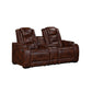 Chester - Reclining Console Loveseat