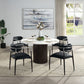 Jaramillo - Arm Chair (Set of 2) - Black Leatherette