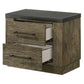 Lance - Nightstand - Tree Bark