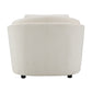 Mariko - Chair With Pillow - Beige Linen