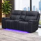 Hartley - Reclining Console Loveseat