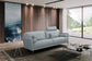 Tussio - Sofa With 5 Pillows - Watery Leather