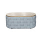 Saree - Coffee Table - Light Teal Chenille