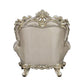 Danae - Chair With 2 Pillows - Fabric, Champagne & Gold