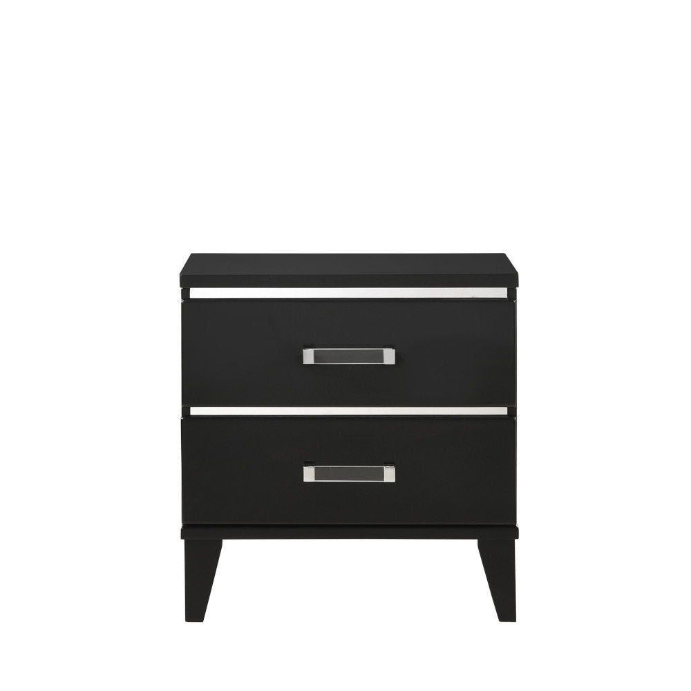 Chelsie - Nightstand - Black