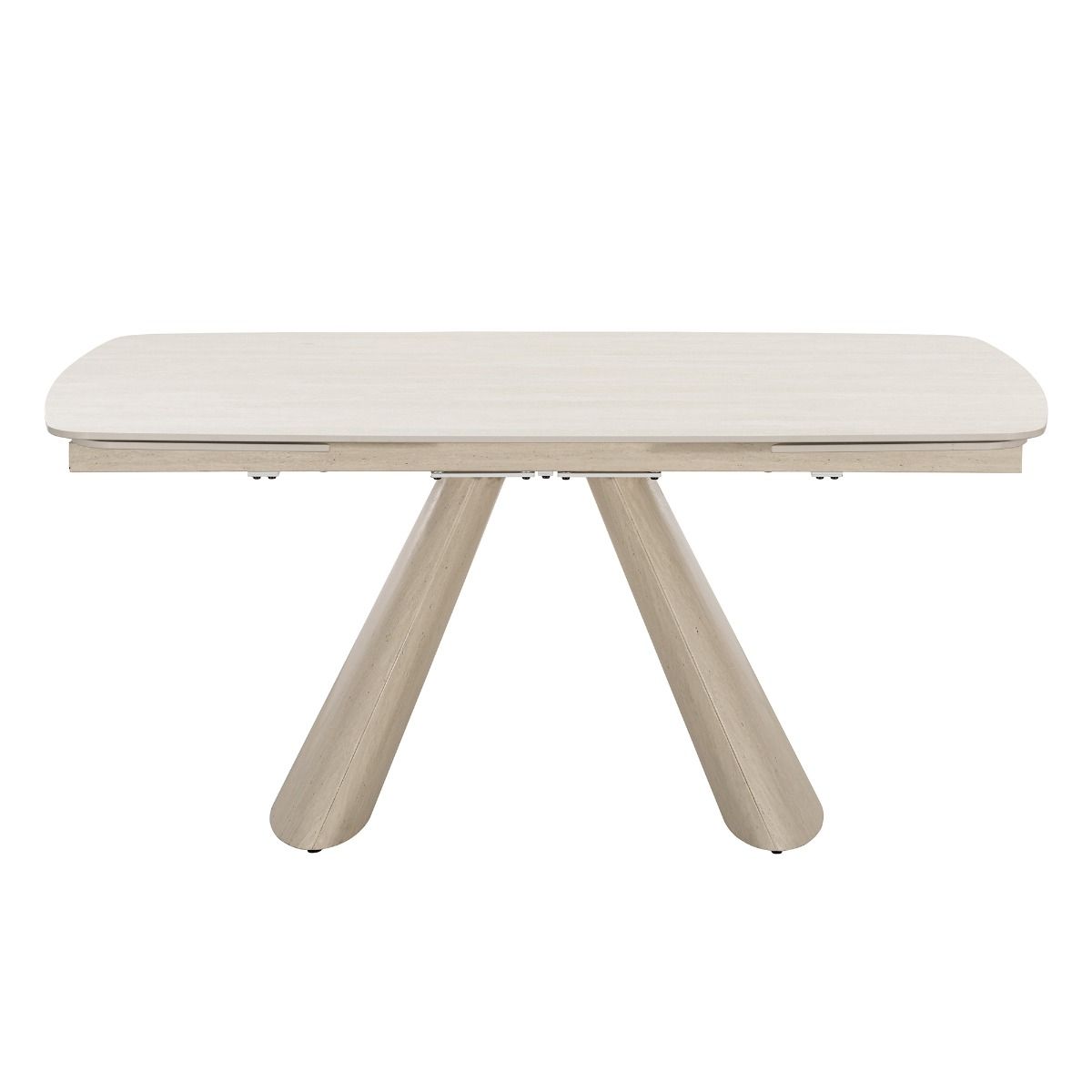Cassian - Dining Table With Ceramic Top - Cream
