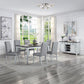 Lanton - Side Chair (Set of 2) - Gray Linen & Antique White