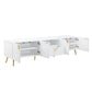 Gaines - TV Stand - White High Gloss