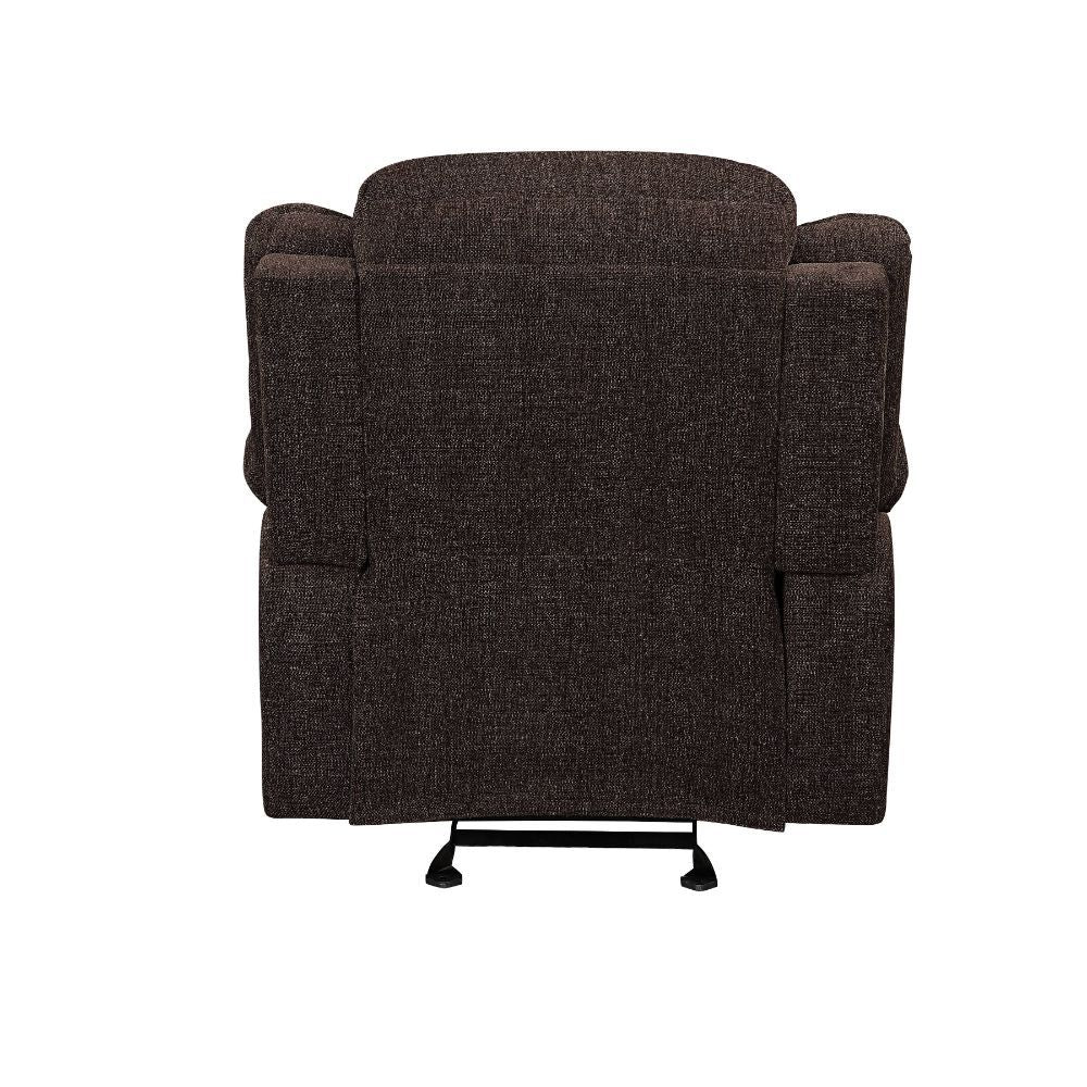 Madden - Motion Glider Recliner - Brown Chenille
